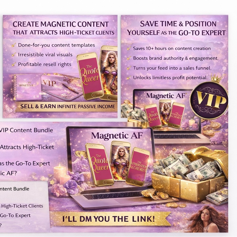 Magnetic AF Digital Product Bundle